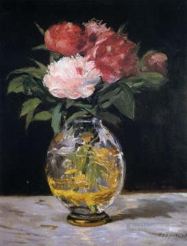  flowers Art Painting - Bouquet of flowers Eduard Manet
